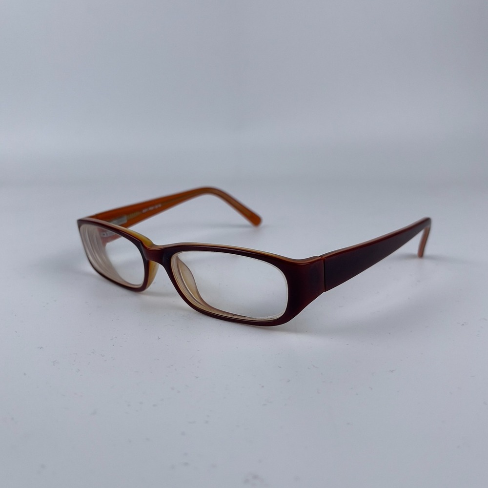 Kitami K371 P541 Women's‎ Eyeglasses Frame Brown Plastic Full Rim 52-16-135 mm